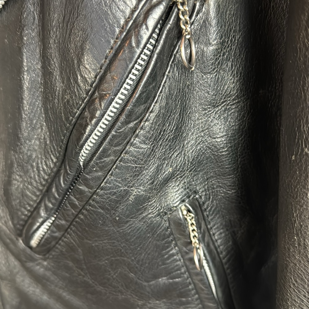 Excelled Vintage Leather Jacket- Size 42 - Picture 7 of 16